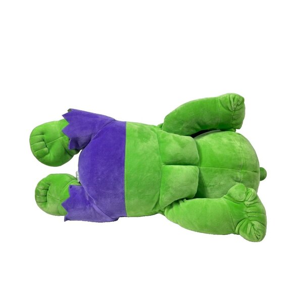Disney Cuddleez Marvel HULK 24" Jumbo Plush Green - Picture 6 of 11